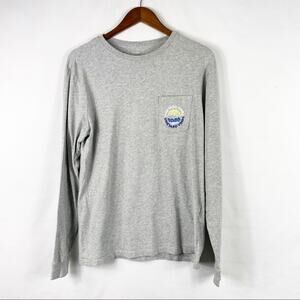 VINEYARD VINES Gray Long Sleeve Tee - S